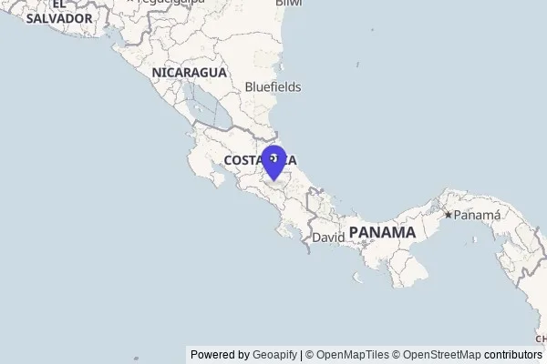 Karte: Costa Rica: Dschungel, Vulkane & Natur (Costa Rica)