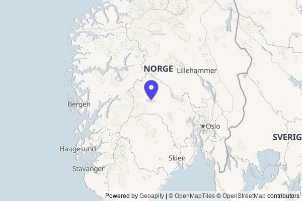 Map: Norway: Fjords, Lights & High Mountains